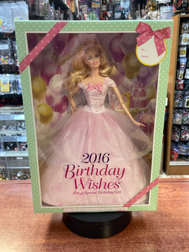 2016 Birthday Wishes Barbie DGW29 Pink Label (Barbie Collector, Mattel) SEALED - Bitz & Buttons