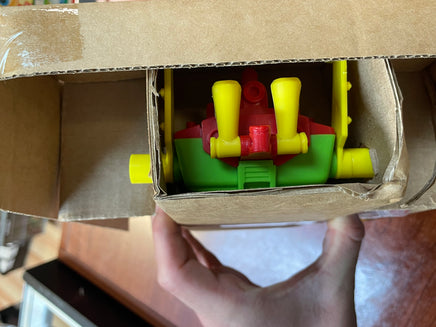 Pizza Skimmin’ Jetboat 1994 (Vintage TMNT Teenage Ninja Turtles, Playmates) **New OPEN BOX** - Bitz & Buttons