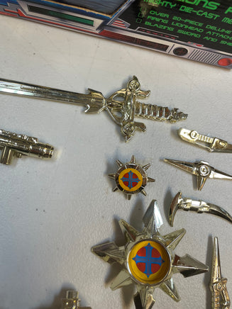 Metal Diecast 5 Lions Form A (Voltron Defender, Trendmasters) **COMPLETE** - Bitz & Buttons