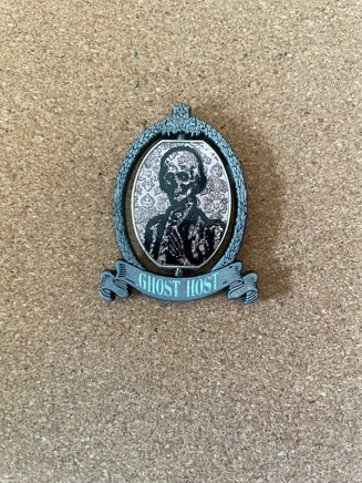 Ghost Host Spinner (Walt Disney World, Pin Traders) - Bitz & Buttons