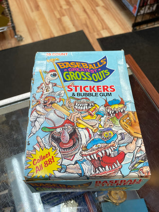 Greatest Grossouts Box of 36  (Vintage Topps Movie Card, Leaf) - Bitz & Buttons