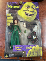 Leg Kicking Fiona (Vintage Shrek, McFarlane Toys) **SEALED** - Bitz & Buttons