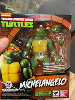 Nickelodeon Michelangelo (TMNT Ninja Turtles, Bandai SH Figuarts) **SEALED**