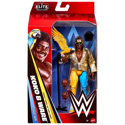 Koko B. Ware Series 125 (WWE Elites, Mattel) SEALED - Bitz & Buttons