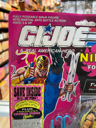 T’JBang Ninja Force (Vintage GI Joe, Hasbro) Sealed - Bitz & Buttons