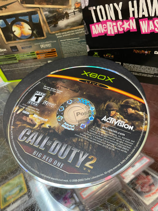 Call of Duty 2 Big Red One (Xbox, Activision, Video Game) **TESTED** - Bitz & Buttons