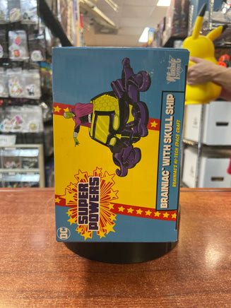 Brainiac with Skull Ship (Super Powers, McFarlane) **SEALED** - Bitz & Buttons