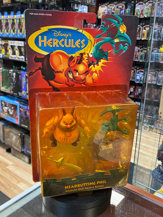 Headbutting Phil (Vintage Disney Hercules, Mattel) SEALED - Bitz & Buttons