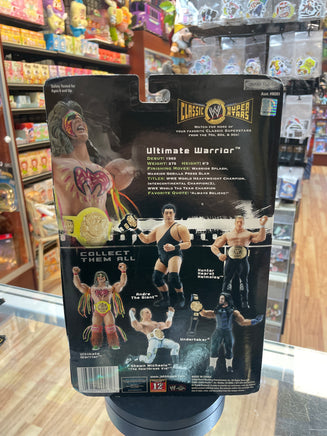 Ultimate Warrior (WWF Classic Superstars, Jakks Pacific) SEALED - Bitz & Buttons