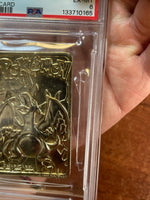 Charizard Burger King Gold Card 0165 (Pokemon, Wizard) **PSA 6**