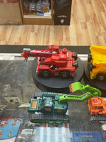 Transformers Build Team (Robots In Disguise, Heavyload, Hightower, Wedge, Grimlock) COMPLETE SET - Bitz & Buttons