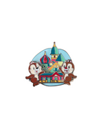 Hong Kong chip n dale in front of mysterymynor (Walt Disney World, Pin Traders) - Bitz & Buttons