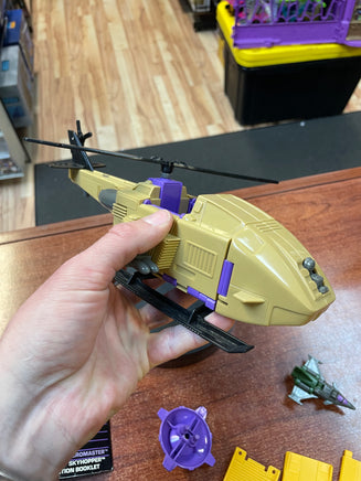 Decepticon G1 Skyhopper & Micromaster 1988 (Transformers Retro G1, Hasbro) COMPLETE - Bitz & Buttons