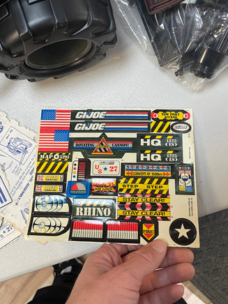 Rhino GPV Vehicle (VIntage GI Joe, Hasbor) NEW OPEN BOX - Bitz & Buttons
