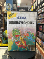 Ghouls'N Ghosts 0828 (SEGA Master System SMS, Video Games) **COMPLETE**