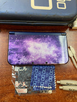Nintendo 3DS XL Galaxy with Pokemon Sun (Nintendo, Video Game) **TESTED WORKING** (Copy)