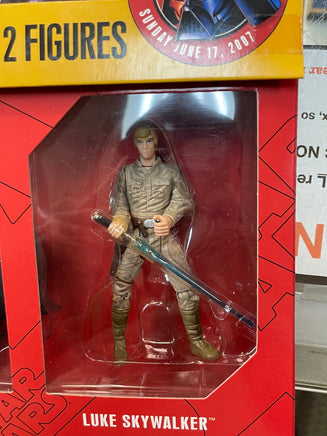 Darth Vader & Luke Skywalker Father's Day Card and 2 Figures set (Star Wars, Hasbro) SEALED - Bitz & Buttons