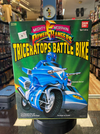 Triceratops Battle Bike (Vintage MMPR Power Rangers, Bandai) new - Bitz & Buttons