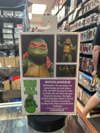Ultimate Michelangelo -35th Anniversary- (Neca, TMNT) **SEALED** - Bitz & Buttons