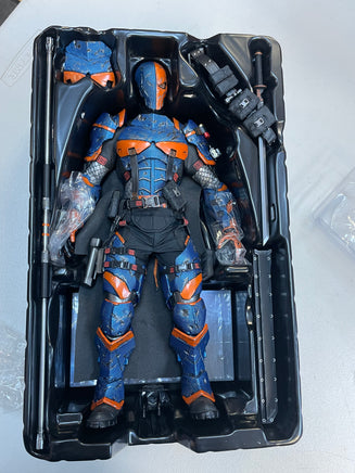 Deathstroke 1/6 Scale VGM030 (DC Batman Arkham Origins, Hot Toys) COMPLETE - Bitz & Buttons