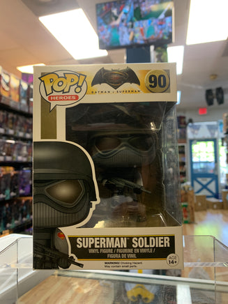 Superman Soldier #90 (Funko Pop, Batman & Superman) - Bitz & Buttons