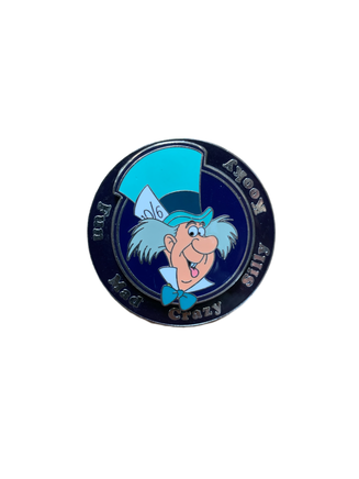 Mad Hatter Spinner (Walt Disney World, Pin Traders) - Bitz & Buttons
