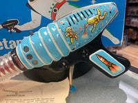 Ray Gun Space Pistol (Vintage Raketapisztoly, Tin Toy Litho)