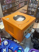 Orange Spice Gamecube with 3 Controllers (Nintendo, Vintage Video Games) **TESTED/COMPLETE** - Bitz & Buttons