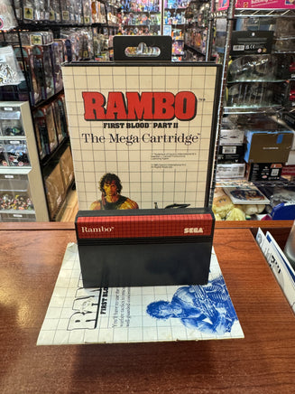 Rambo with Box & Manual (Vintage Sega Master System, Video Game) - Bitz & Buttons