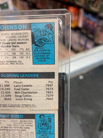 Larry Bird & Magic Johnson Rookie Card (Topps NBA, Lakers Celtics) Separated