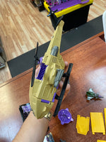 Decepticon G1 Skyhopper & Micromaster 1988 (Transformers Retro G1, Hasbro) COMPLETE - Bitz & Buttons