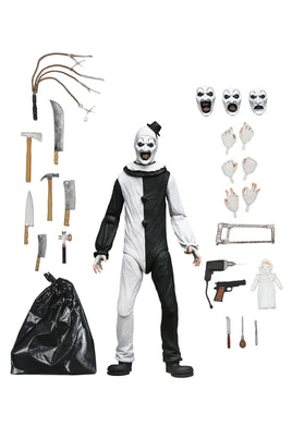 Terrifier Ultimate Art the Clown (Damien Leone’s Terrifier, NECA) SEALED - Bitz & Buttons
