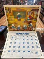 16 Month Calender -1982/1983- (Vintage Smurfs, Schleich Peyo)