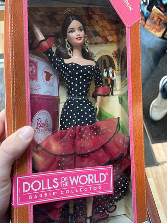Dolls Of The World Spain Pink Label #X8421 (Barbie Collector, Mattel) SEALED - Bitz & Buttons