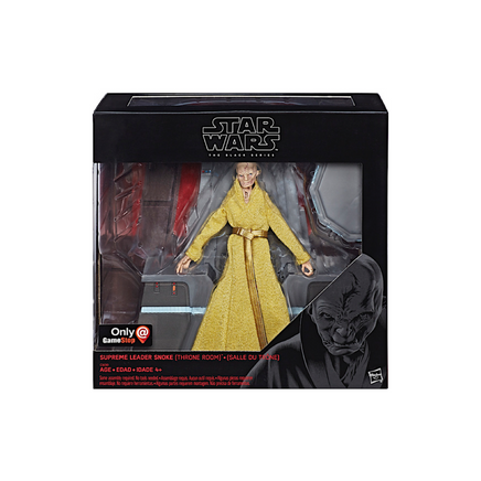 Supreme Leader Snoke & Throne (Star Wars, Black Series) - Bitz & Buttons