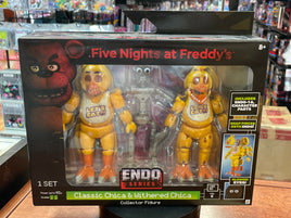 Endo Series Classic & Withered Chica (Five Nights at Freddys,Jazwares) **SEALED** - Bitz & Buttons