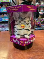 Zebra Furby Tan Eyes (Vintage Furby, Tiger Electronics) SEALED