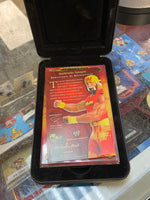Hollywood Hulk Hogan 117/10,000 Gold Card (Vintage WWF, Danbury Mint)