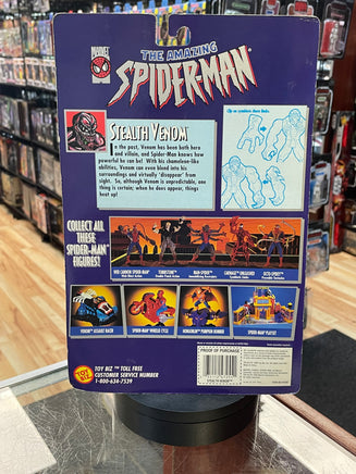 Stealth Venom (Vintage Marvel Spiderman, Toybiz) SEALED - Bitz & Buttons