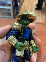 Gold Shogun Leonardo (Vintage TMNT Ninja Turtles, Playmates) **LOOSE** - Bitz & Buttons