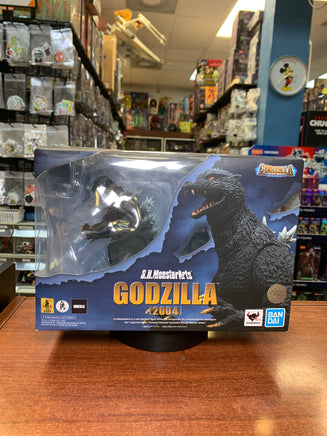 Godzilla 2004 Exclusive (Bandai SH MonsterArts, Godzilla) OPEN COMPLETE - Bitz & Buttons
