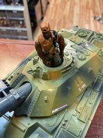 Mobat Battle Tank With Driver (Vintage GI Joe Hasbro) **COMPLETE** - Bitz & Buttons