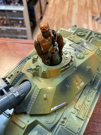 Mobat Battle Tank With Driver (Vintage GI Joe Hasbro) **COMPLETE** - Bitz & Buttons