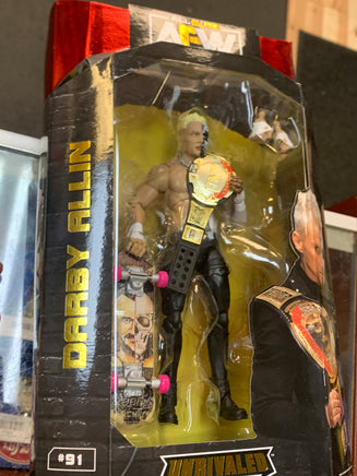 Darby Allin #91 (AEW Unrivaled Collection, Jazwares) **SEALED** - Bitz & Buttons