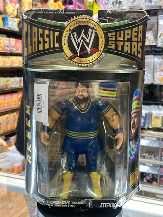 Akeem (WWF Classic Superstars, Jakks Pacific) SEALED - Bitz & Buttons