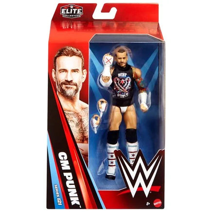 CM Punk (WWE Elite 121, Mattel) SEALED - Bitz & Buttons