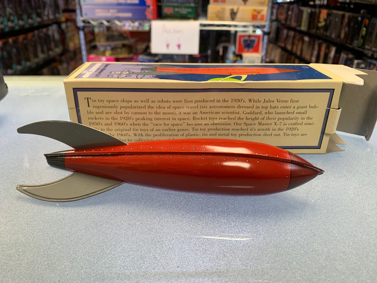 Space Master X-7 (Vintage Tin toy Rocket Ship, Restoration Hardware ...