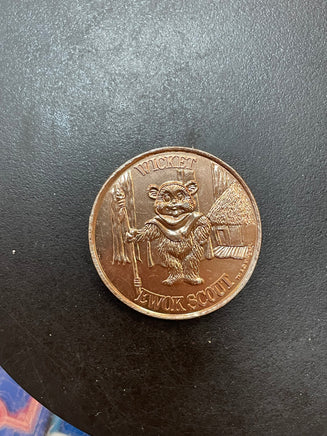 Ewoks Cartoon Wicket Gold Coin (Vintage Star Wars, Kenner) - Bitz & Buttons