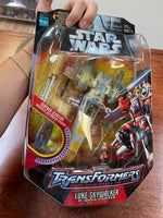 Luke Skywalker X-Wing Fighter (Star Wars Transformers, Hasbro ) SEALED - Bitz & Buttons