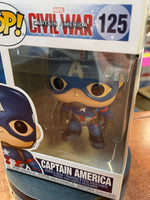 Civil War Captain America #125 (Funko Pop, Marvel Comics)